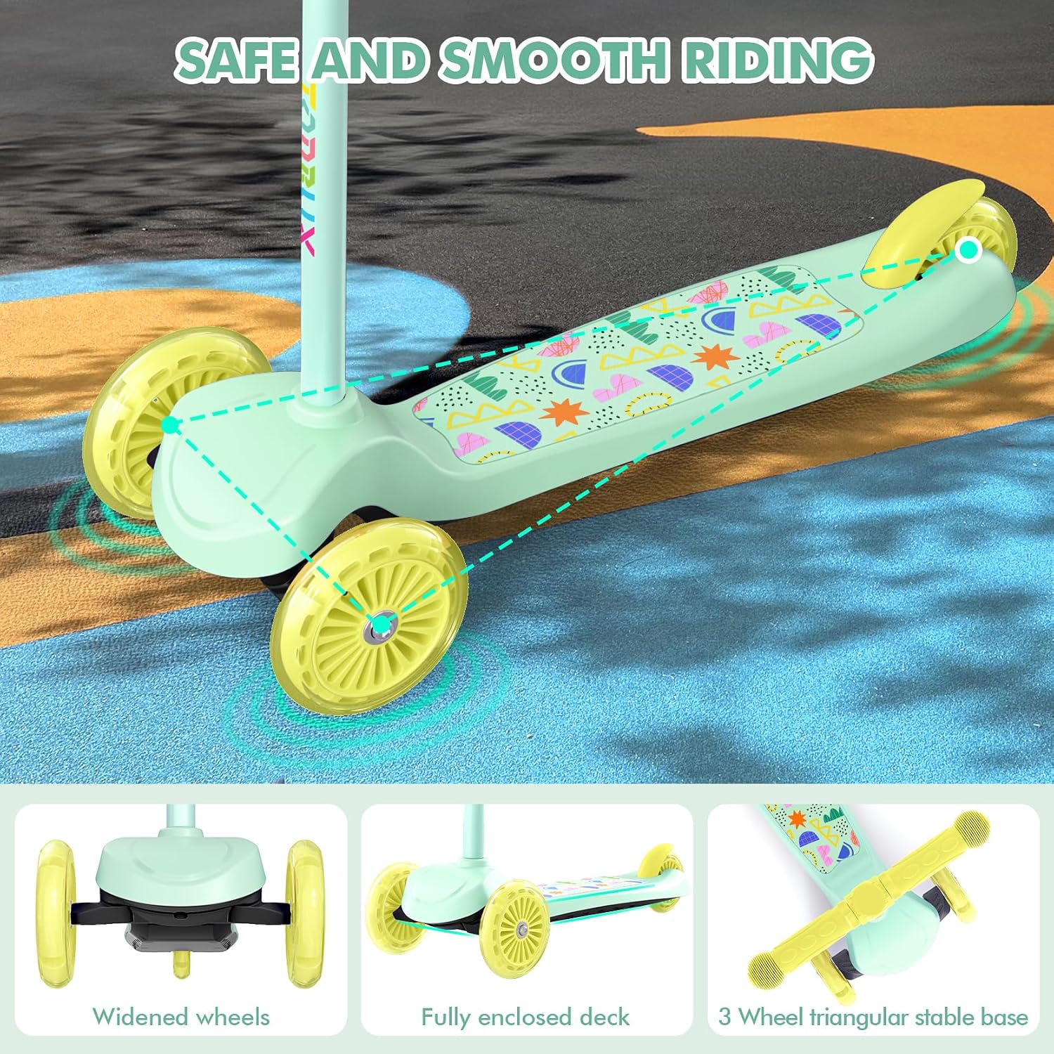 Detalle de TONBUX Kids Scooter