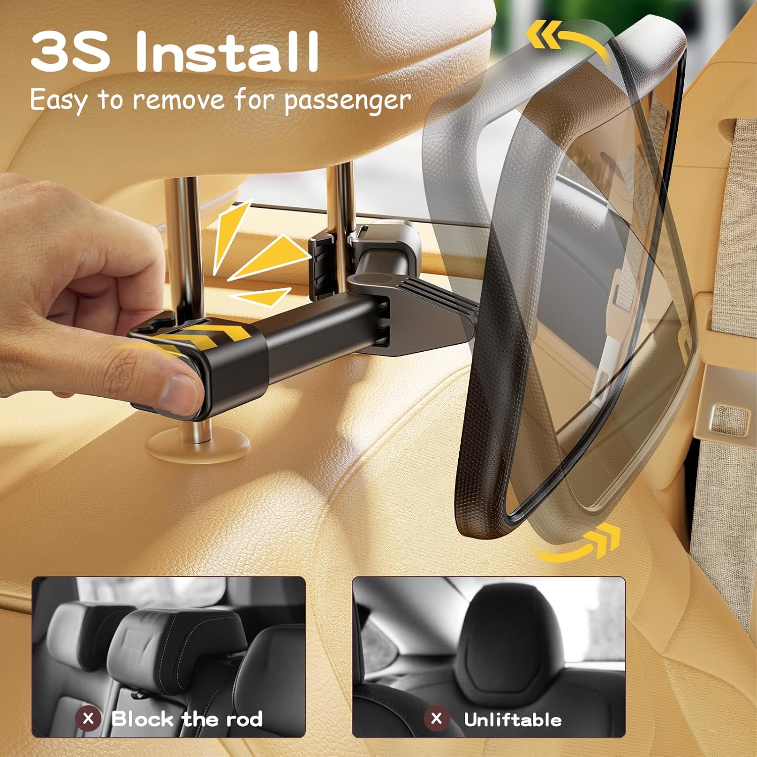 Thumbnail 6 de TAZENI baby car mirror, 360°