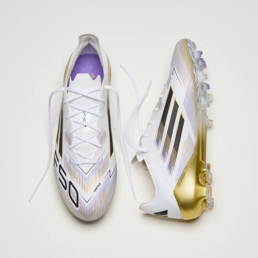 Thumbnail 3 de Bota de fútbol Adidas F50 Elite para césped natural seco – Blanco