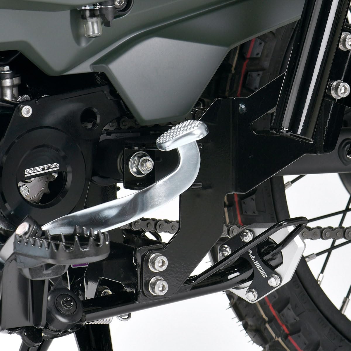 Detalle de ZETA RACING F4181 CT125(JA55)'20-'22用サイドスタンドエクステンダー