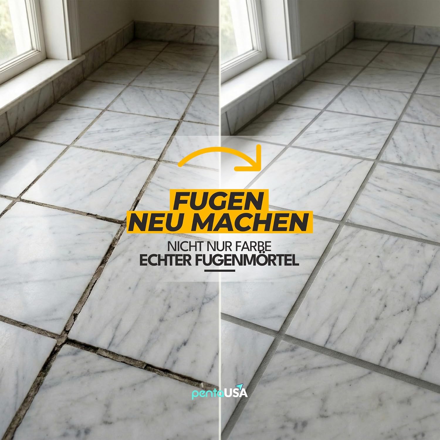 Detalle de PentaUSA Fugenmörtel Fugenreparatur Set