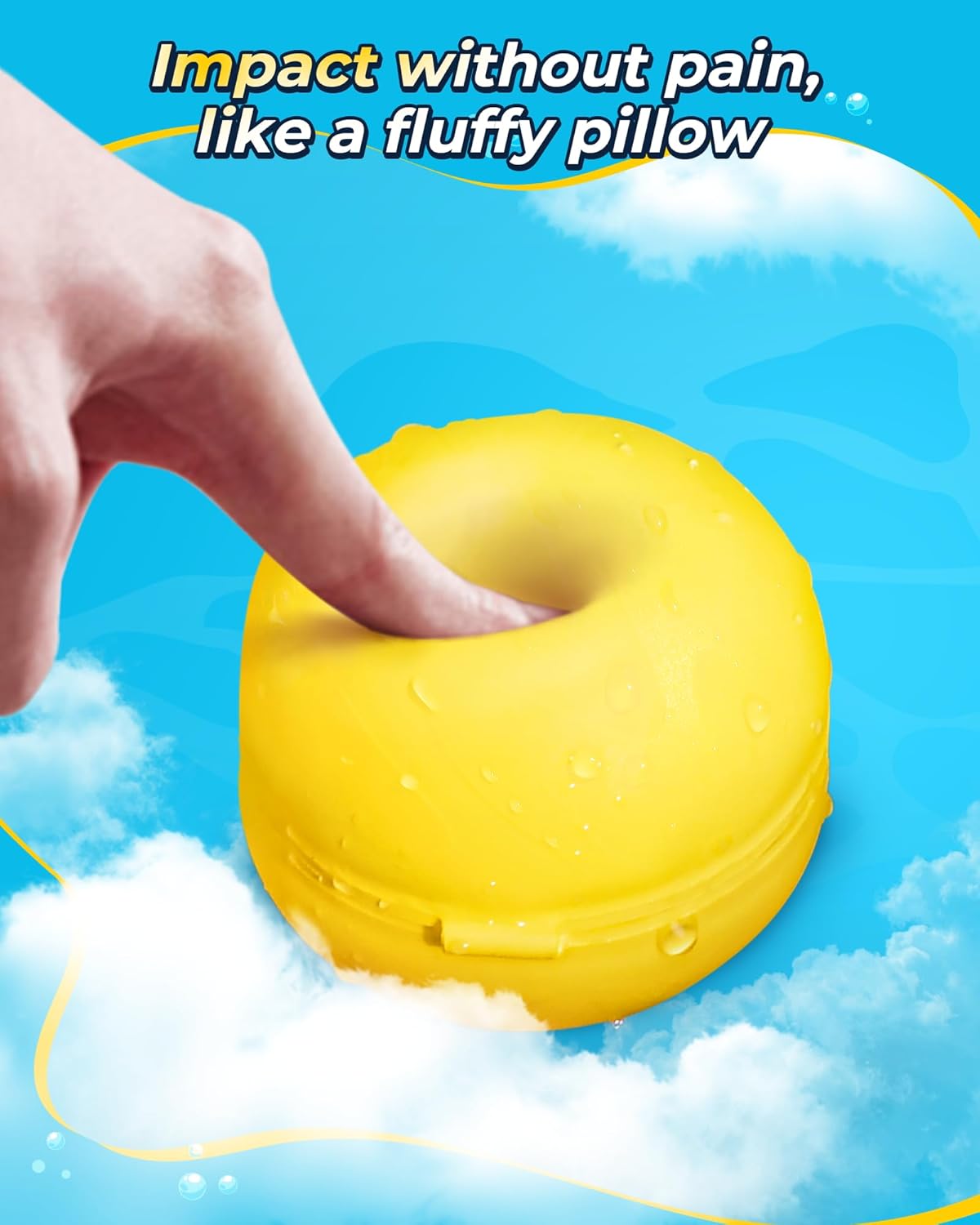 Detalle de SOPPYCID Reusable Water Balloons (Quick Fill, Self-Sealing, Latex-Free Silicone)
