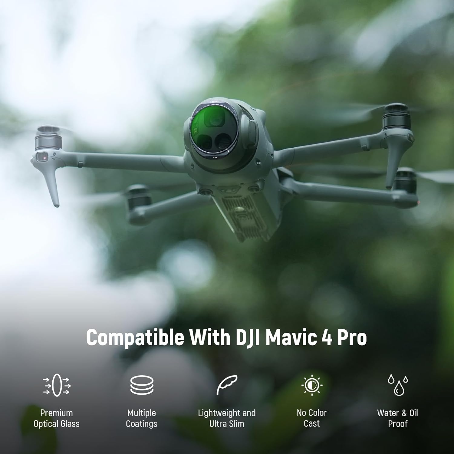 Thumbnail 1 de NEEWER CPL + ND Filter Set for DJI Mavic 4 Pro (4 Pack)