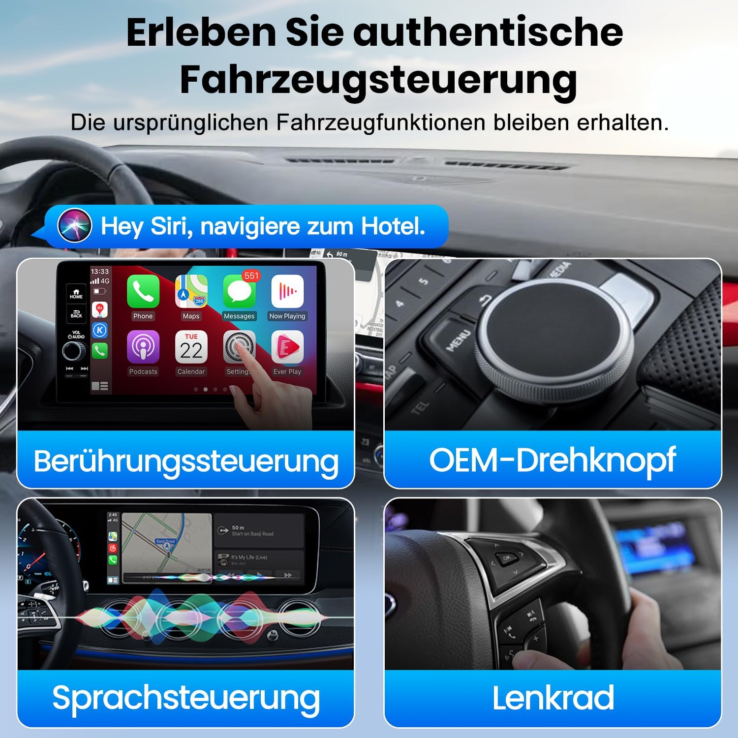 Thumbnail 4 de MMB CP-Ultra wireless CarPlay 2 in 1