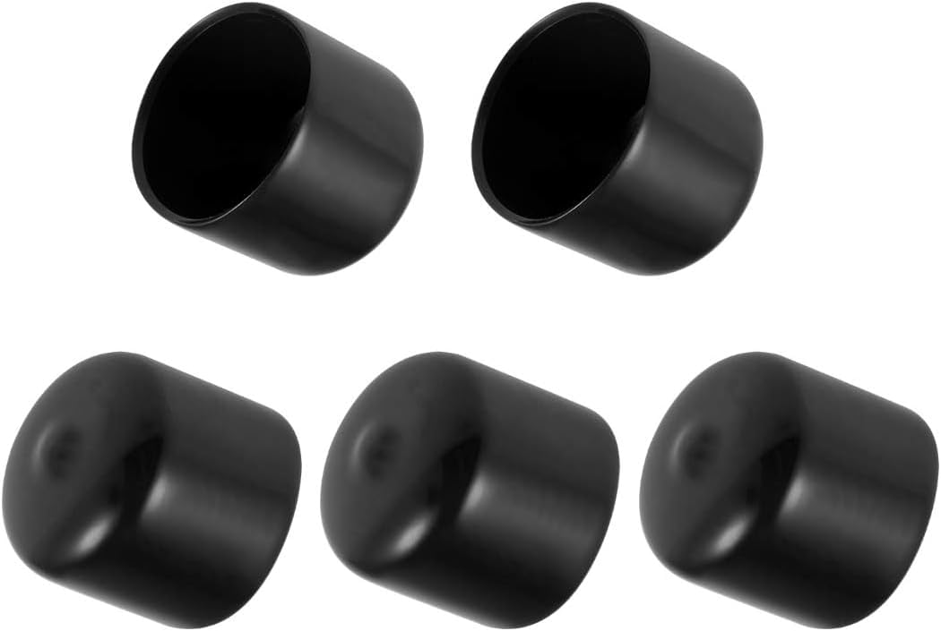 Thumbnail 6 de MACHSWON 50pcs 8mm ID rubber end caps – vinyl round tube screw thread protectors