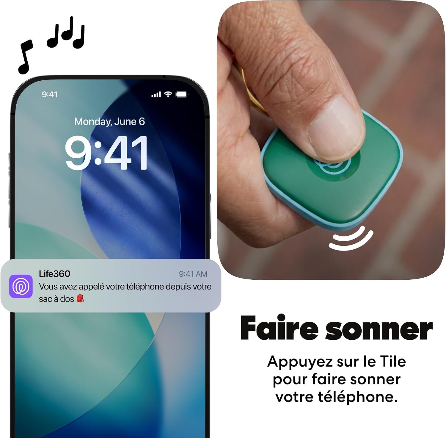 Thumbnail 2 de Life360 Tile - Tracker Bluetooth 4-pack : détecteur de clés et localisateur d’objets