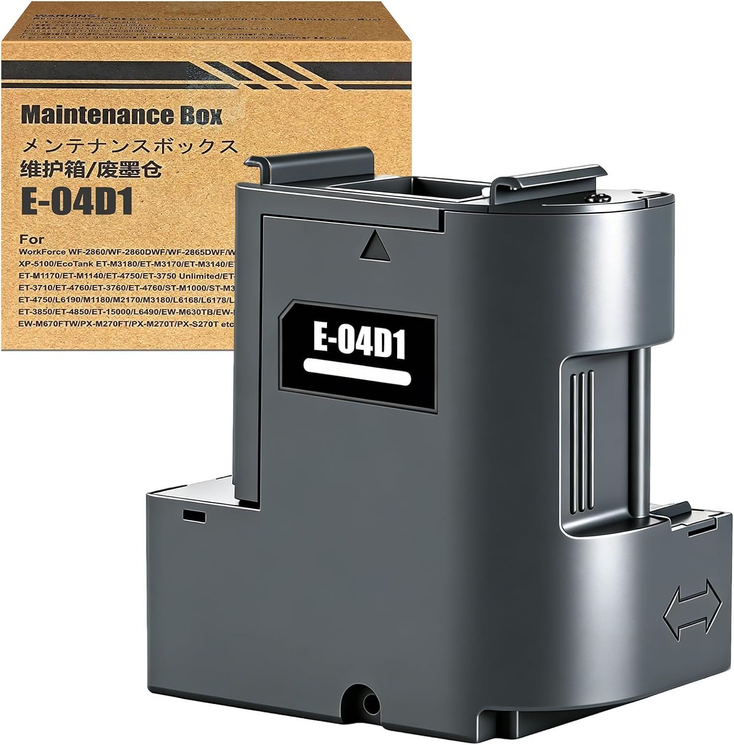 Detalle de LAIPENG T04D1 Scatola di Manutenzione compatibile per ET-M2750 ET-4750 e altre stampanti