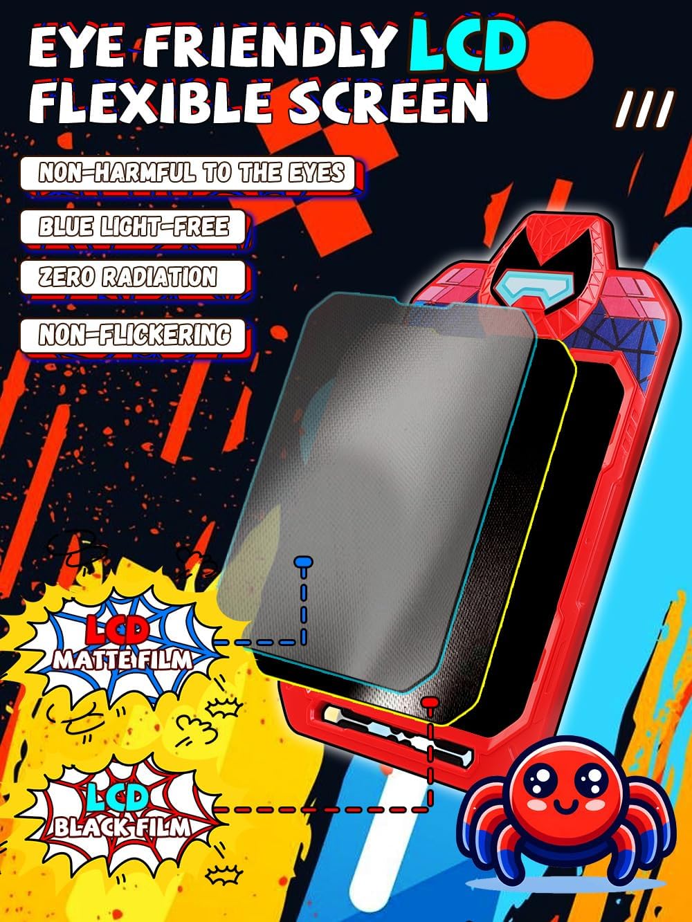Thumbnail 3 de Fullware Spider Hero LCD Writing Tablet 10