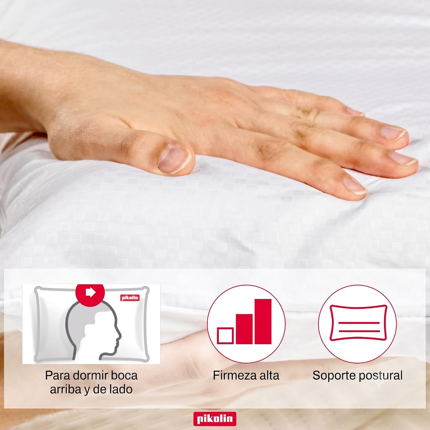 Thumbnail 5 de Pikolin Home - Pack 2 Almohadas Viscoelásticas 🛏️ Suaves y Transpirables
