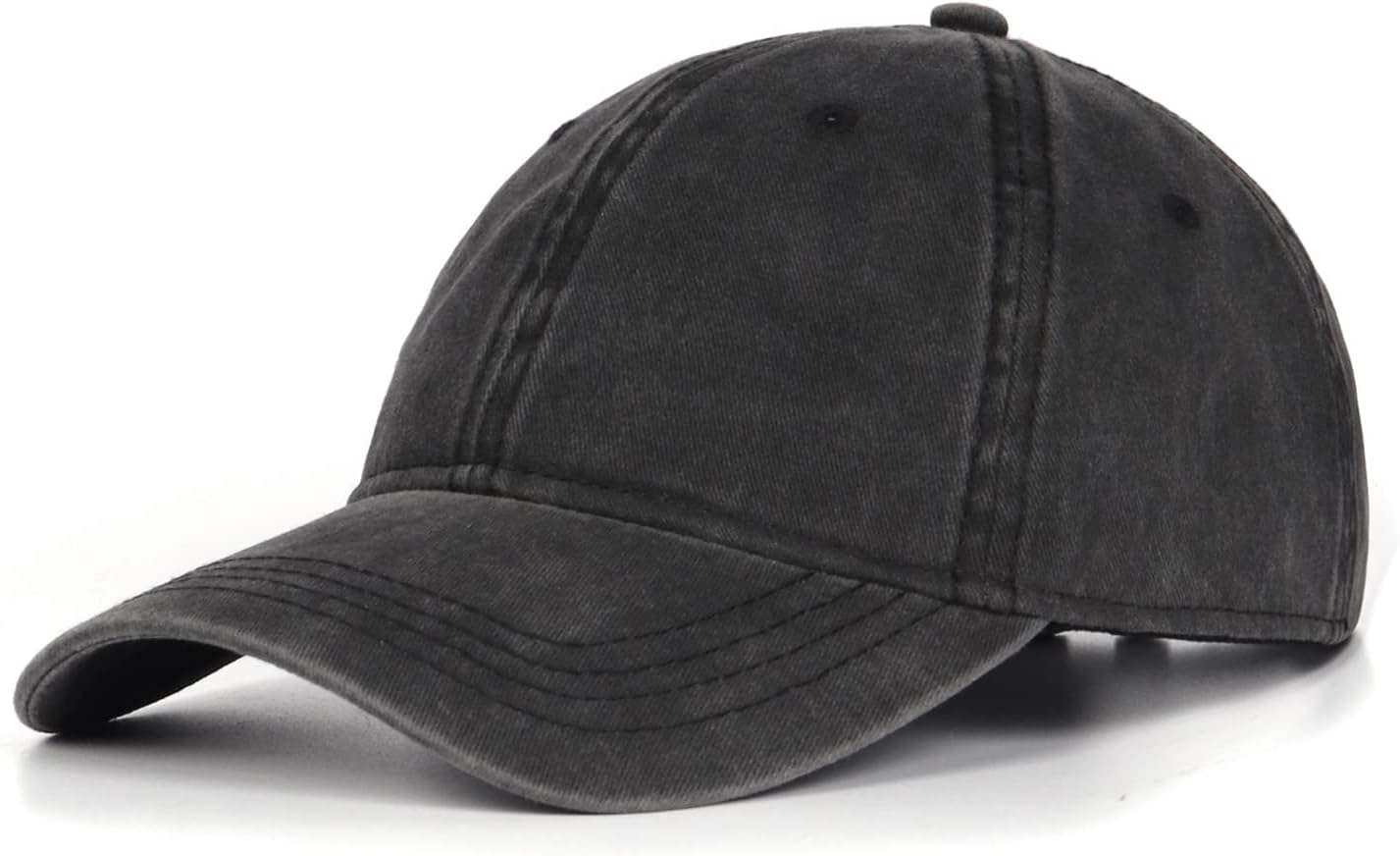 Thumbnail 6 de Zylioo XL/XXL Washed Cotton Baseball Cap for Big Heads (XXL/XL) – Roomier Crown, Adjustable Back