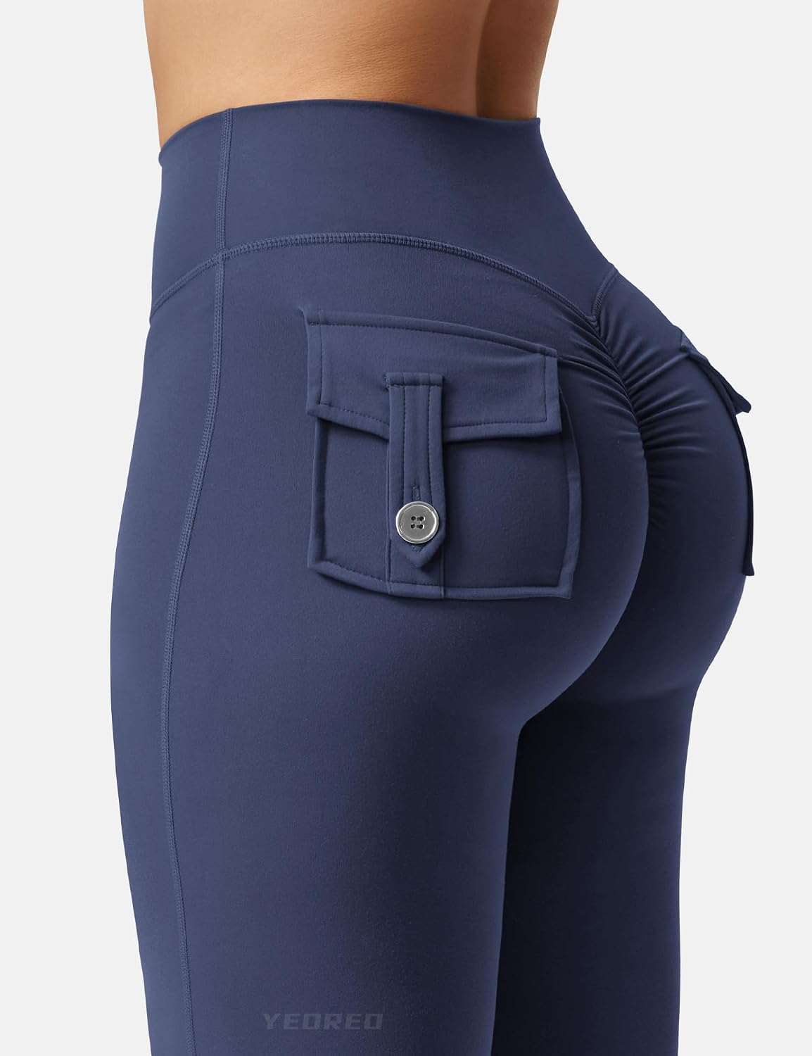Thumbnail 4 de YEOREO CoreFlex Flare Leggings with Pockets for Women 🧿
