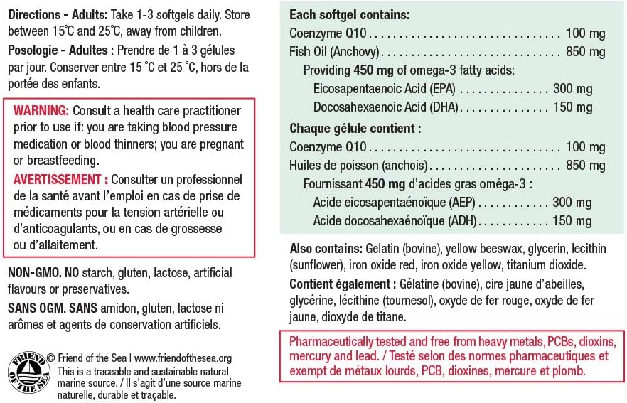 Detalle 1 de Jamieson CoQ10 supplement 100 mg