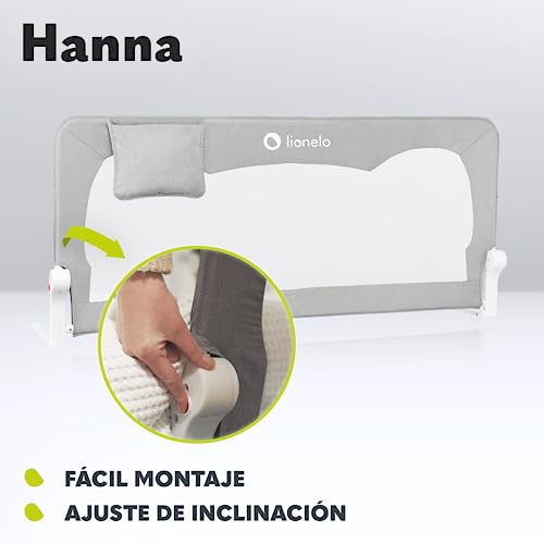 Thumbnail 2 de Lionelo Hanna Barrera de Cama 150 x 65 cm con SecureBelt: seguridad y practicidad para dormir