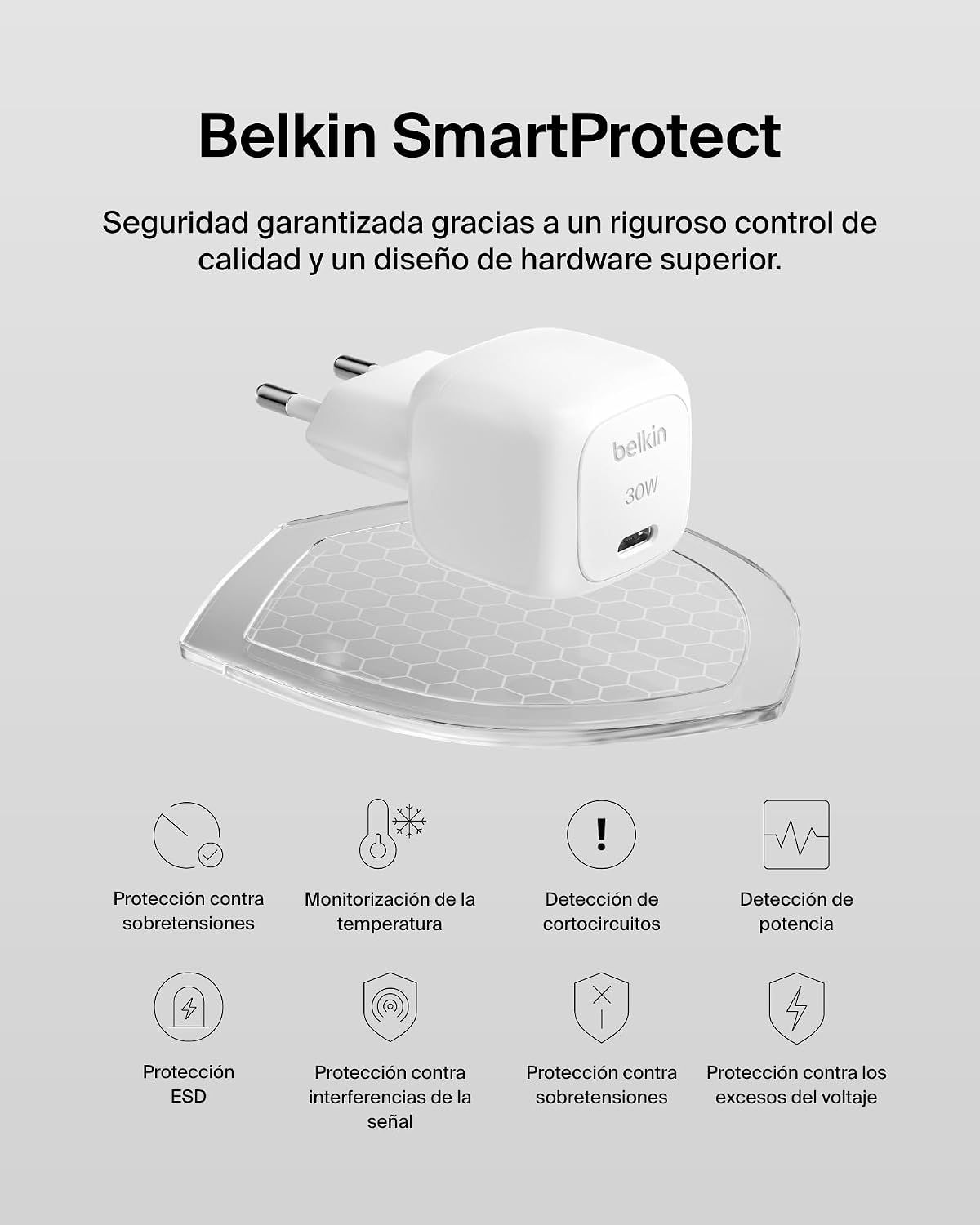 Thumbnail 5 de Belkin BoostCharge 30 W Cargador USB-C