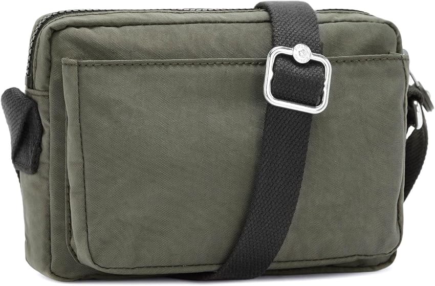 Thumbnail 3 de Kipling Abanu 💼 Bandolera Pequeña Verde Moss