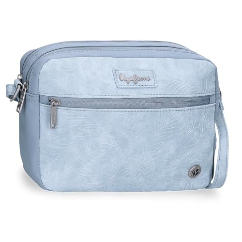 Detalle de Pepe Jeans Jana Bandolera Azul 24×16×9 cm