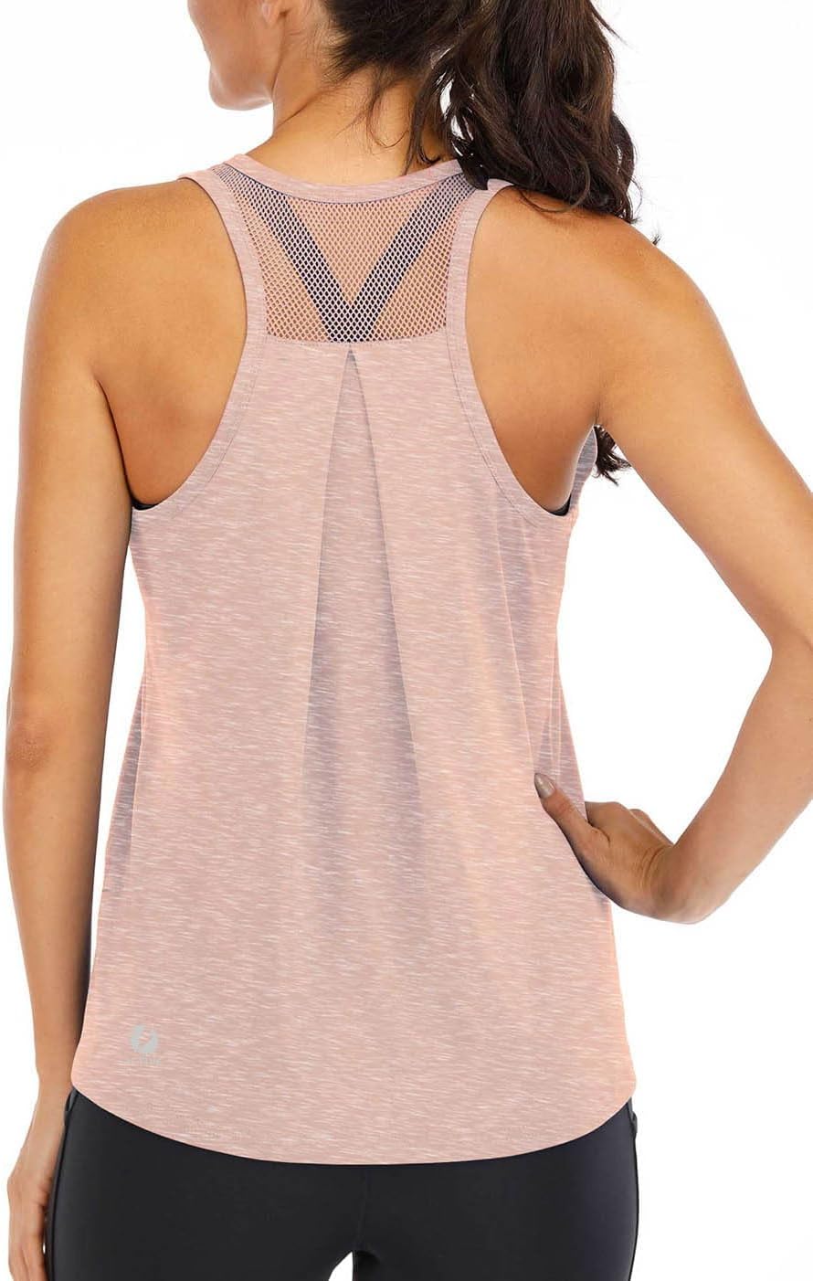 Thumbnail 6 de ICTIVE Loose-Fit Racerback Workout Tank Top for Women with Mesh Back