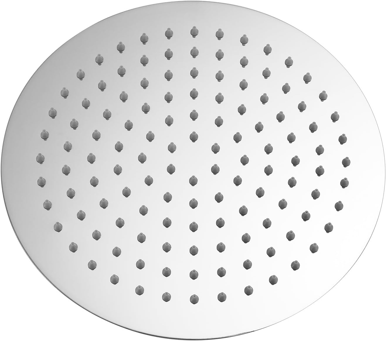 Detalle de Ibergrif M20293 Rain Shower Head – 8 Inch Round Fixed Chrome Showerhead