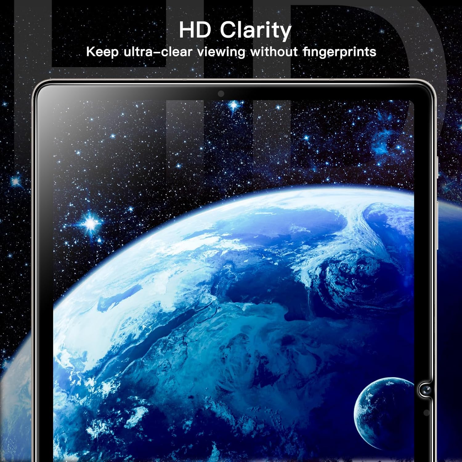 Thumbnail 4 de JETech Panzerglas-Schatzfolie für Samsung Galaxy Tab S10 Plus / Tab S9 Plus / Tab S9 FE Plus (12,4 Zoll) – HD, 2 Stück