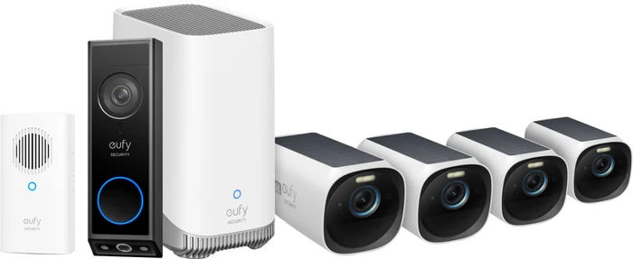 Thumbnail 22 de eufyCam 3 4er-Pack + Video Doorbell E340