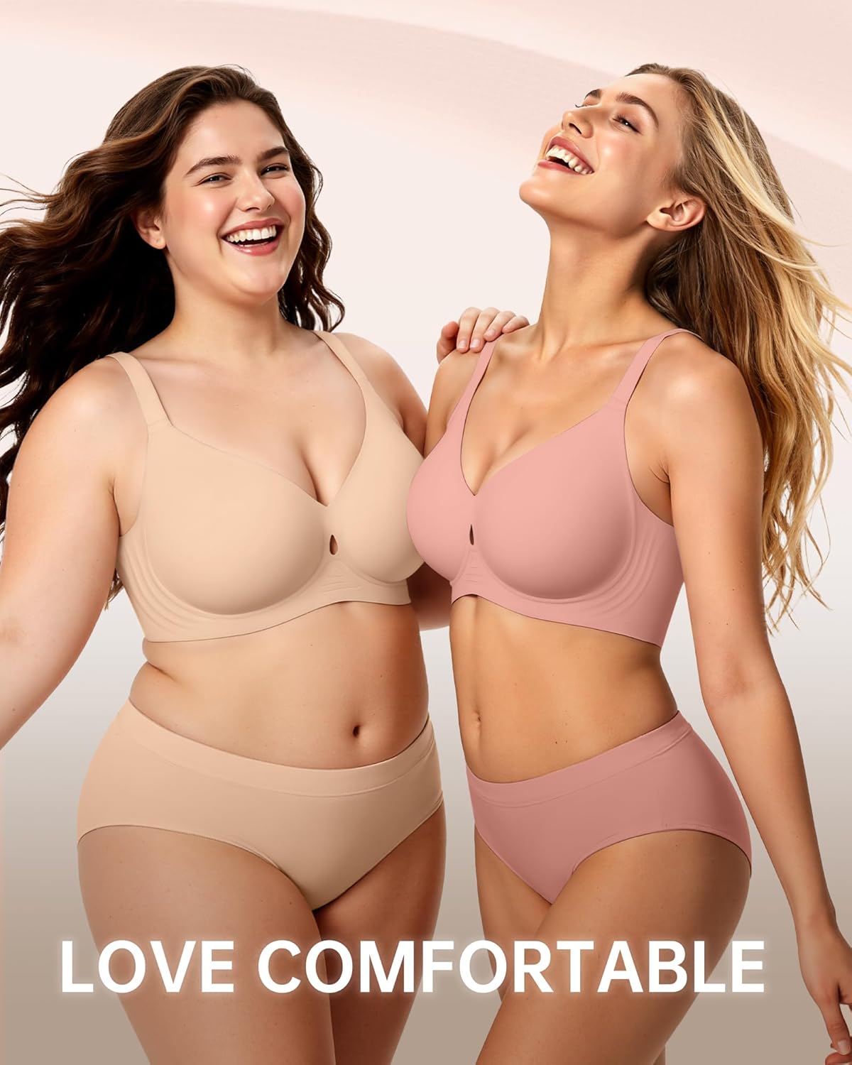 Thumbnail 5 de LetsJoli Wireless Jelly Bra: Seamless, Full Coverage Comfort for Everyday Wear