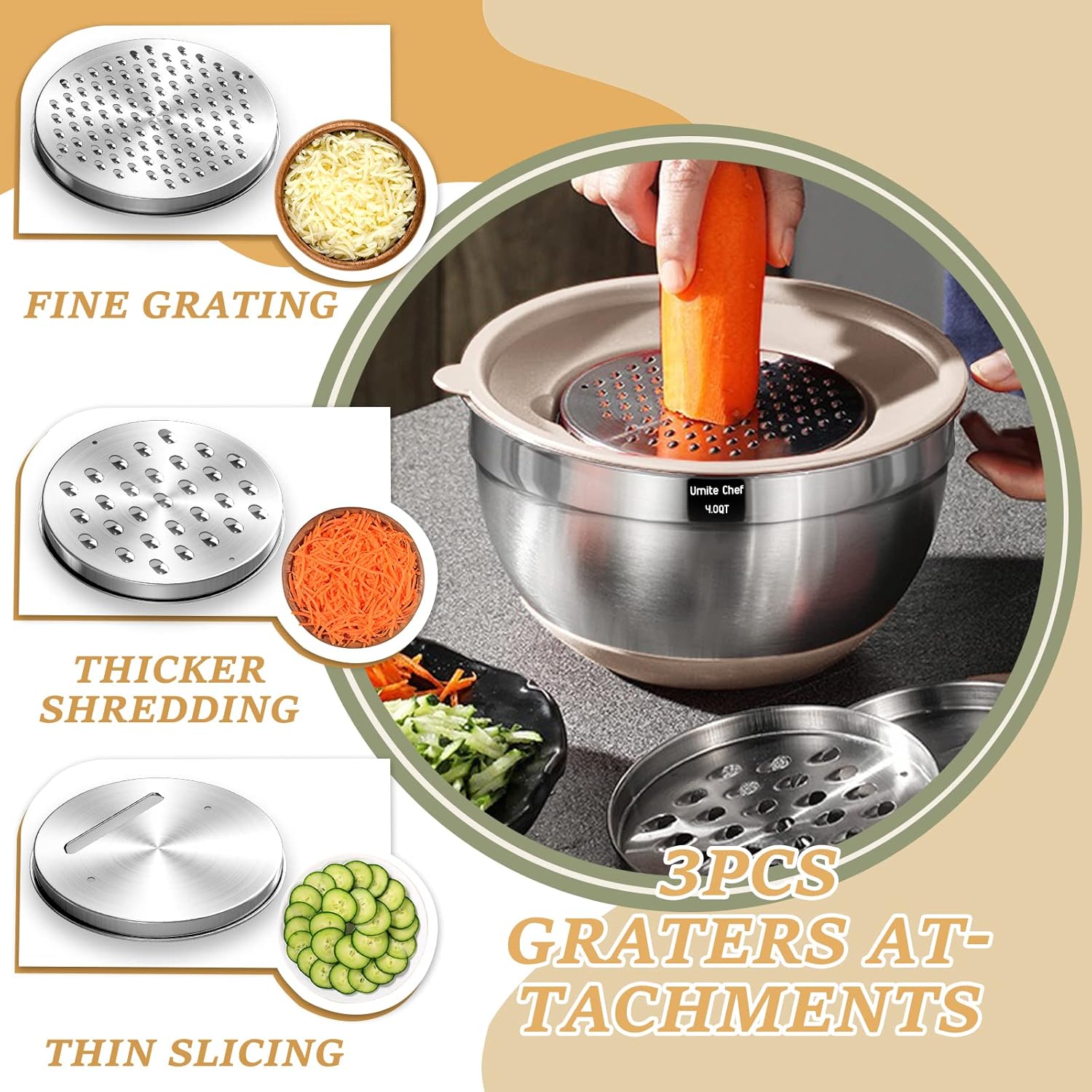 Detalle de Mixing Bowls 26pcs Set 🍲