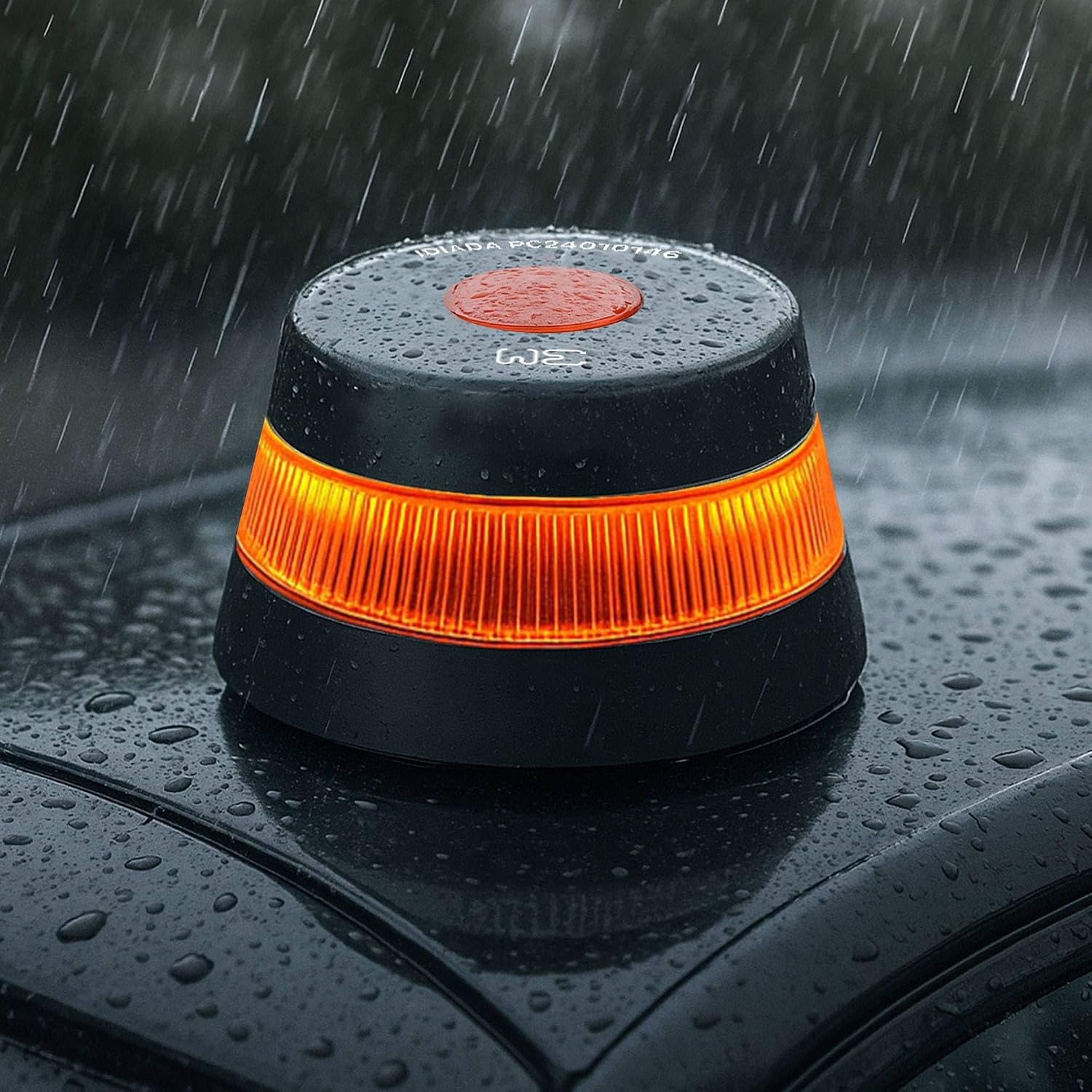 Detalle de WE V16 DGT 3.0 – połączona lampa awaryjna z geolokalizacją i magnesem