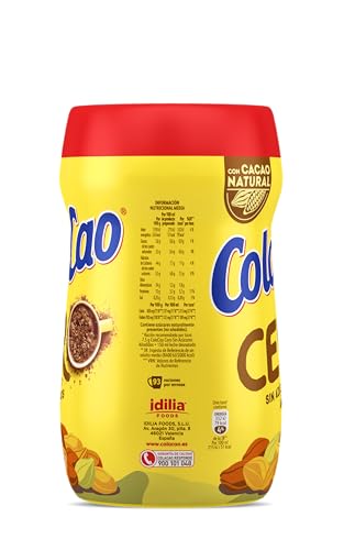 Detalle de ColaCao Cacao Soluble Natural 0% Azúcares Añadidos – 700 g: ficha de compra