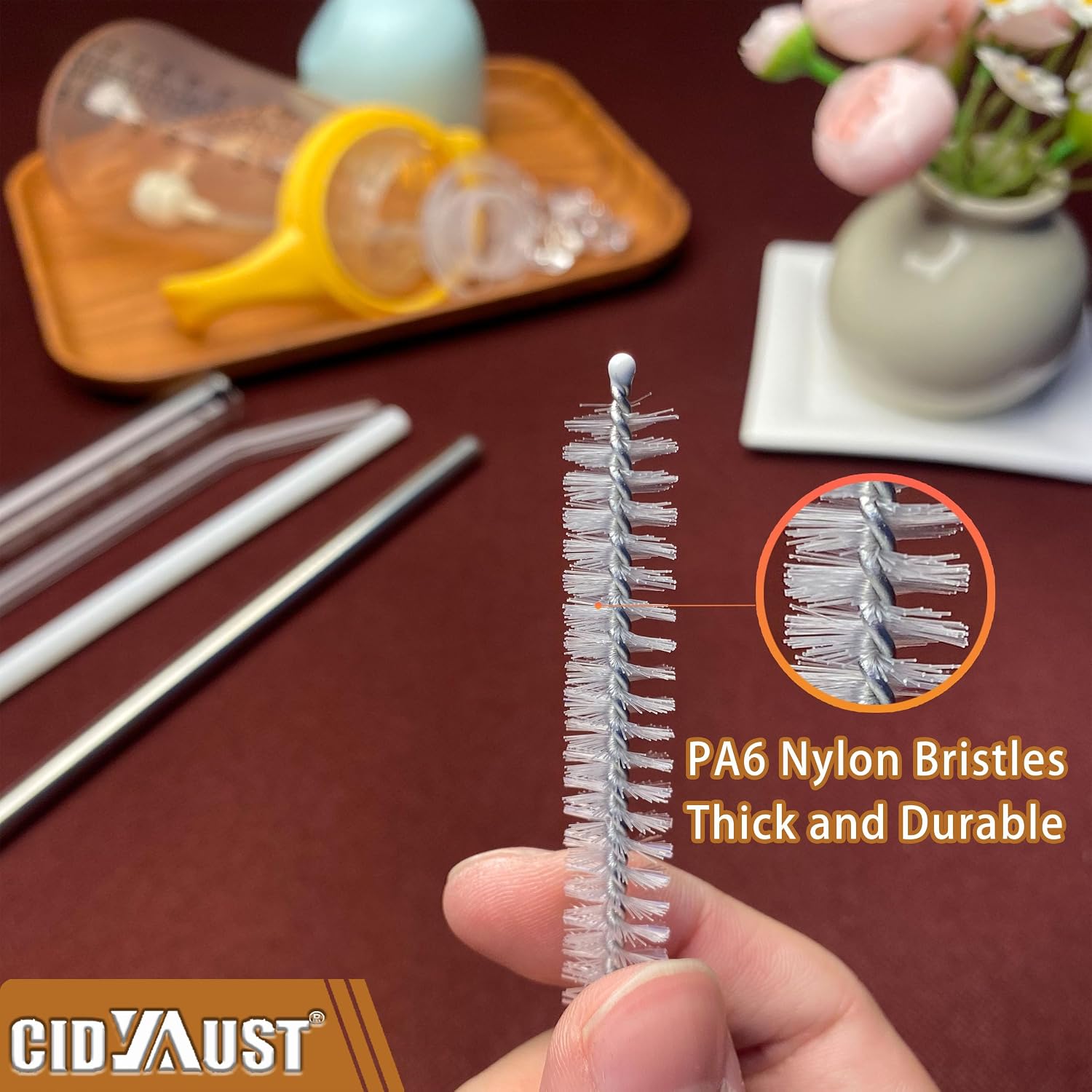 Thumbnail 4 de CIDYAUST 1001 Straw Cleaner Brush Set, 10-Inch with Nylon Bristles