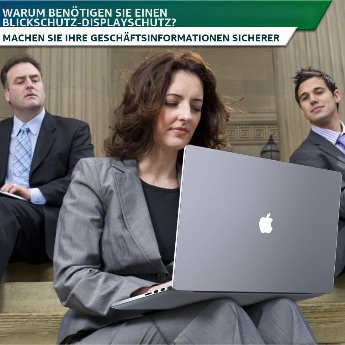 Thumbnail 2 de STARY Magnetischer Blickschutzfilter für MacBook Pro 14,2 Zoll (M1–M5, 2021–2026) mit Anti-Spy & Kamera-Schieber