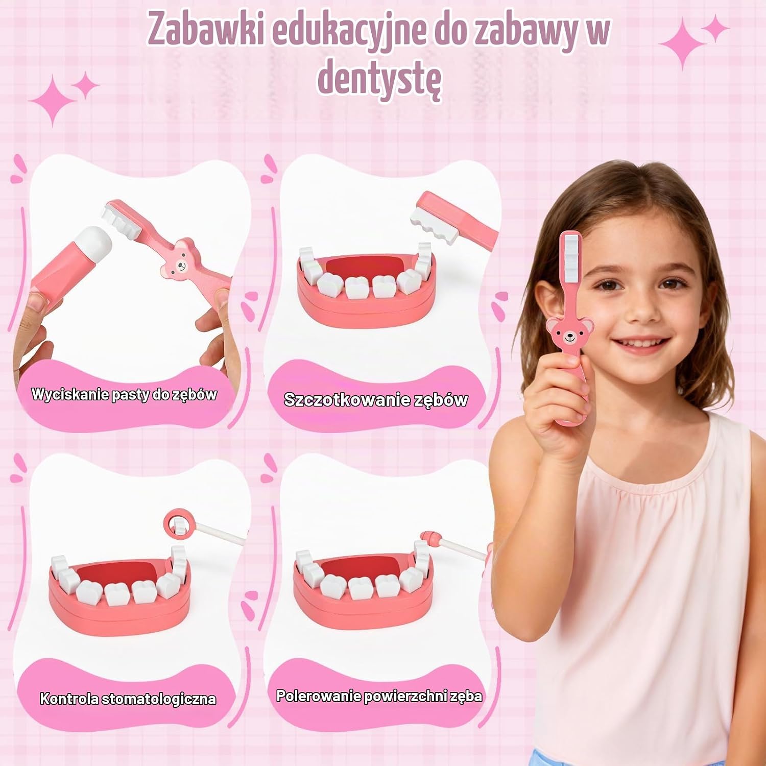 Detalle de Mactoou AP001 – zestaw lekarski dla dzieci z walizką i stetoskopem