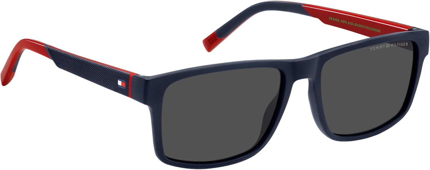 Detalle de Tommy Hilfiger Sunglasses Mixte – Lunettes de Soleil Rectangulaires