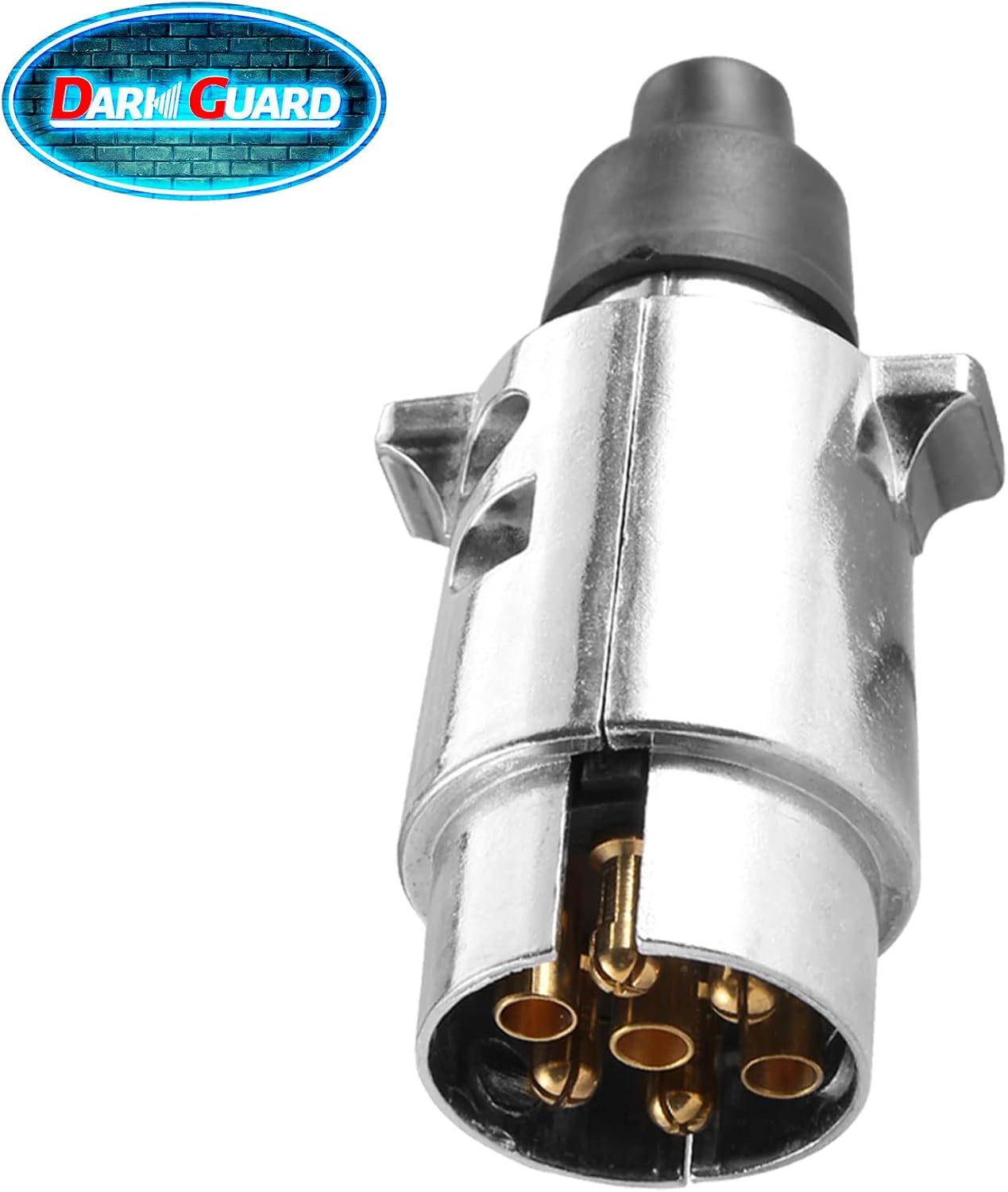 Thumbnail 5 de DARKGUARD 7pin Trailer Plug — Metal ISO1724 12v, Waterproof Caravanning Connector (DG7PM-1)