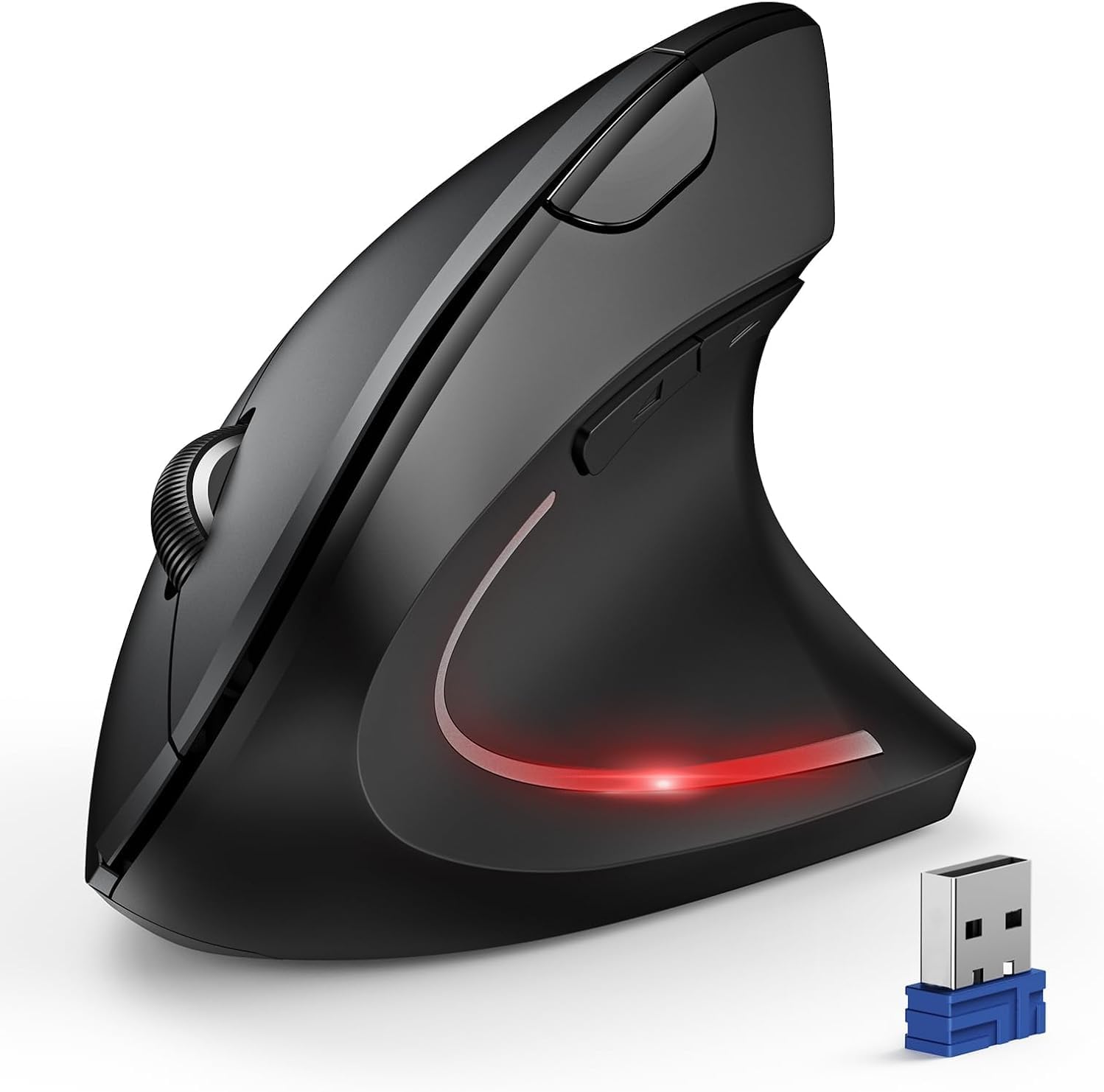 Detalle de TECKNET Ergonomic Vertical Mouse 4800 DPI 🖱