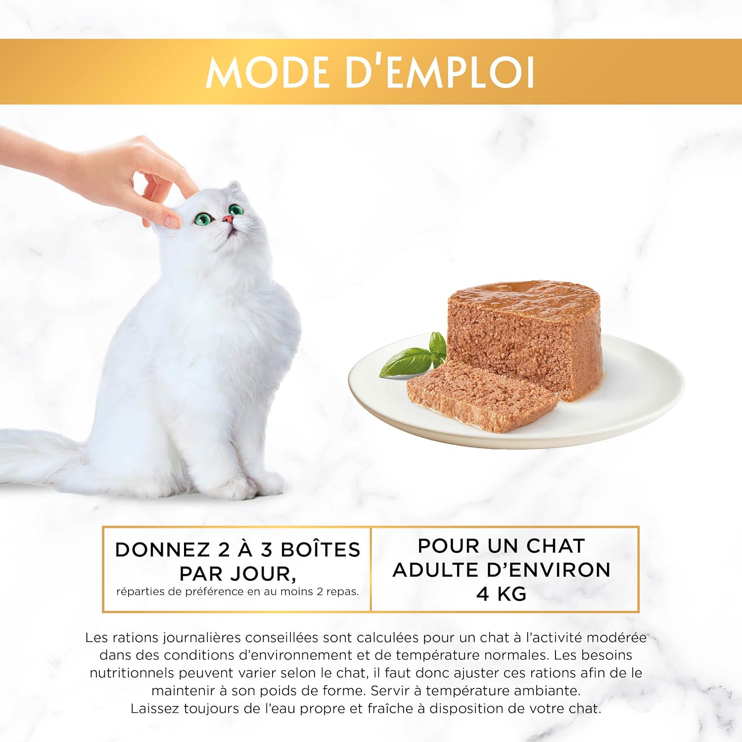 Detalle de GOURMET Gold Les Mousselines – Aliment complet pour chat adulte, sachet multiforme (Lapin, Poulet, Saumon, Rognons) – Boîte 8×12×85 g