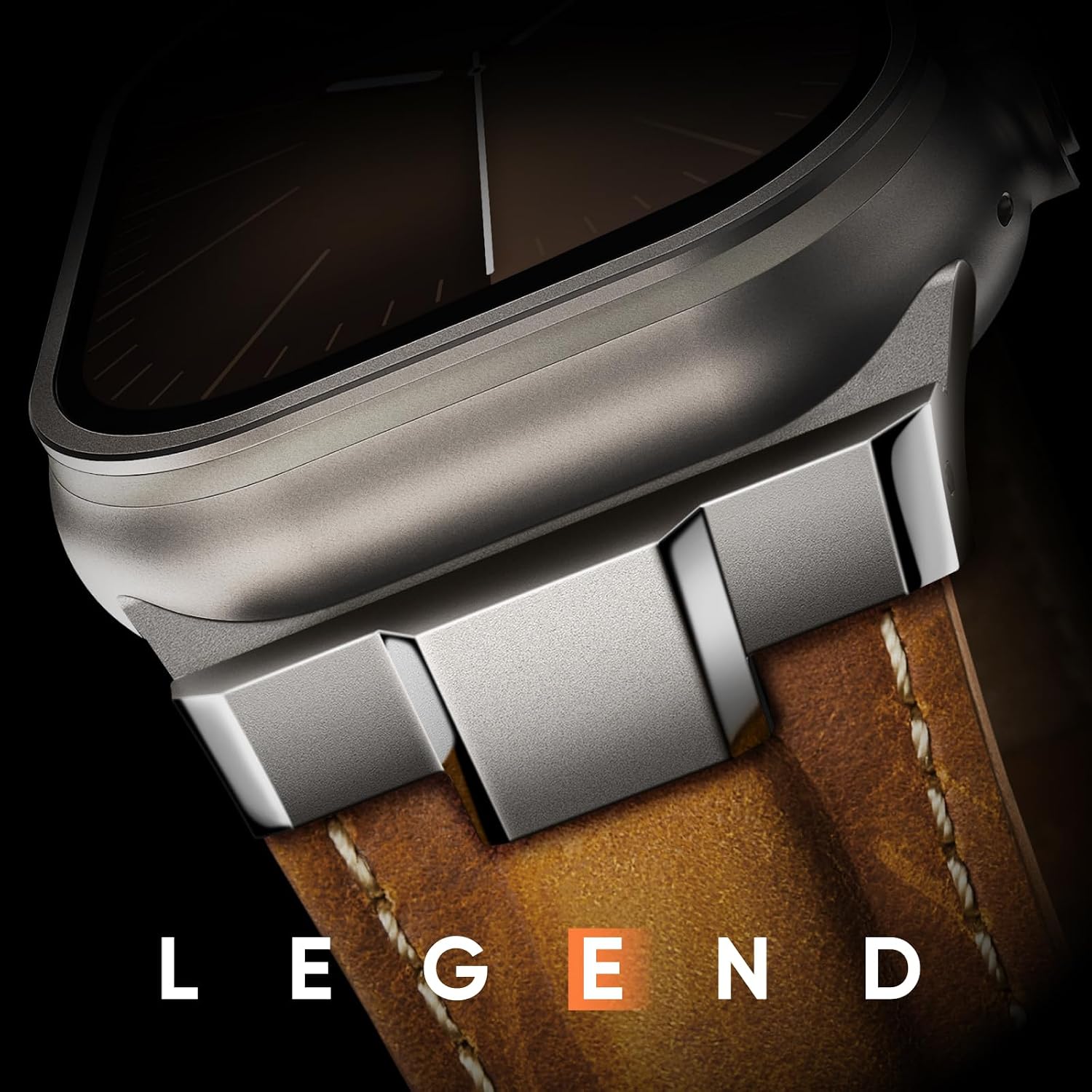Detalle de Suitisbest 本革Apple Watchバンド 牛革素材・経年変化を楽しめる交換ストラップ