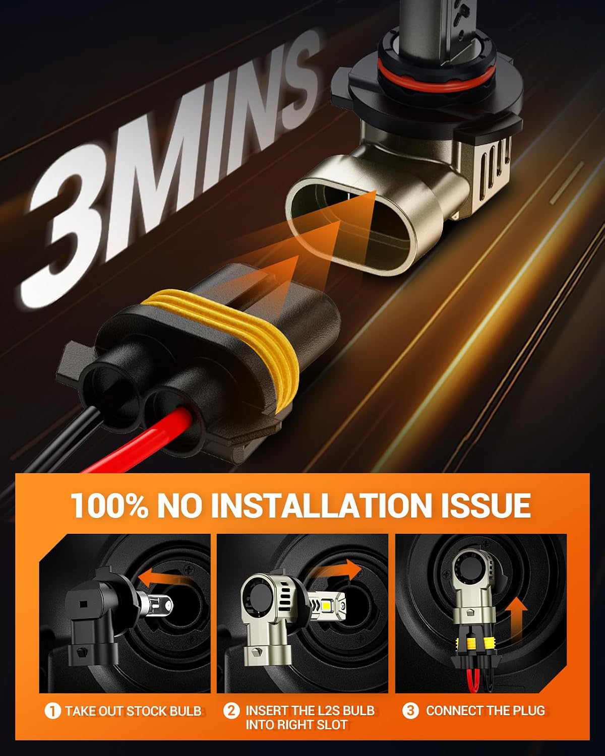 Thumbnail 4 de SEALIGHT L2S 9005/9006 6500K Driving Bulbs