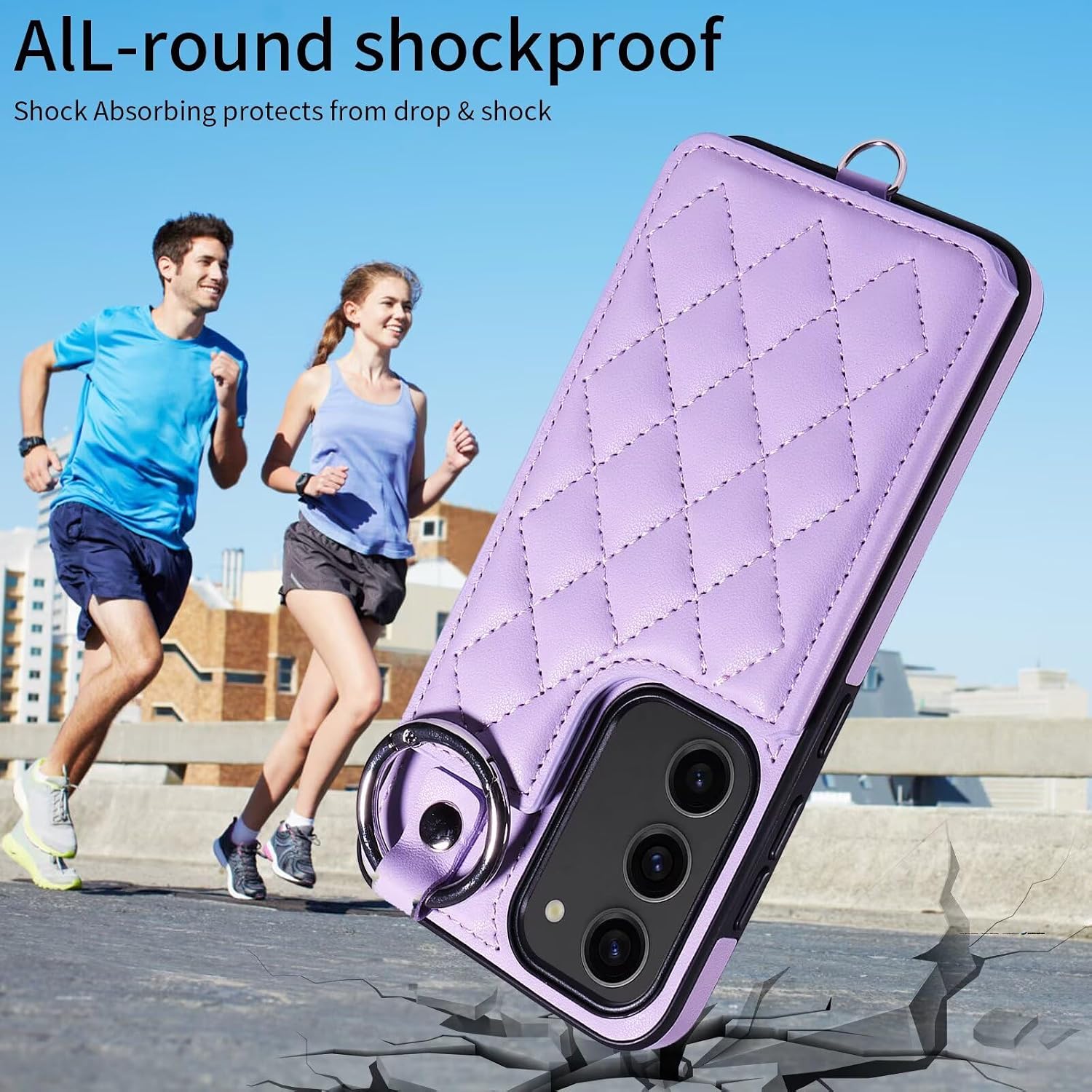 Detalle de Galaxy S23 Wallet Case with PU Leather
