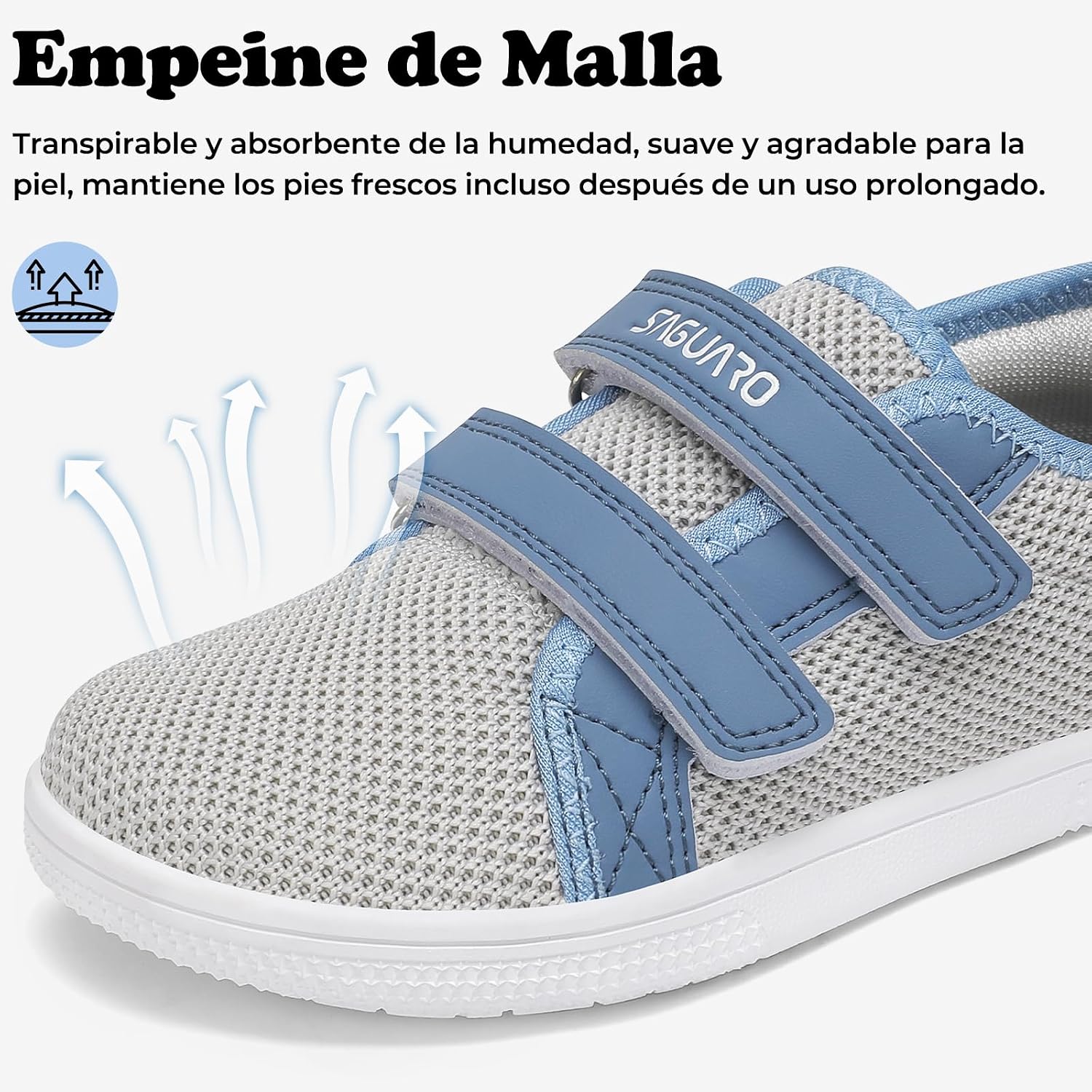 Thumbnail 4 de SAGUARO Zapatillas Barefoot Niños Zero‑Drop Gr.25-35