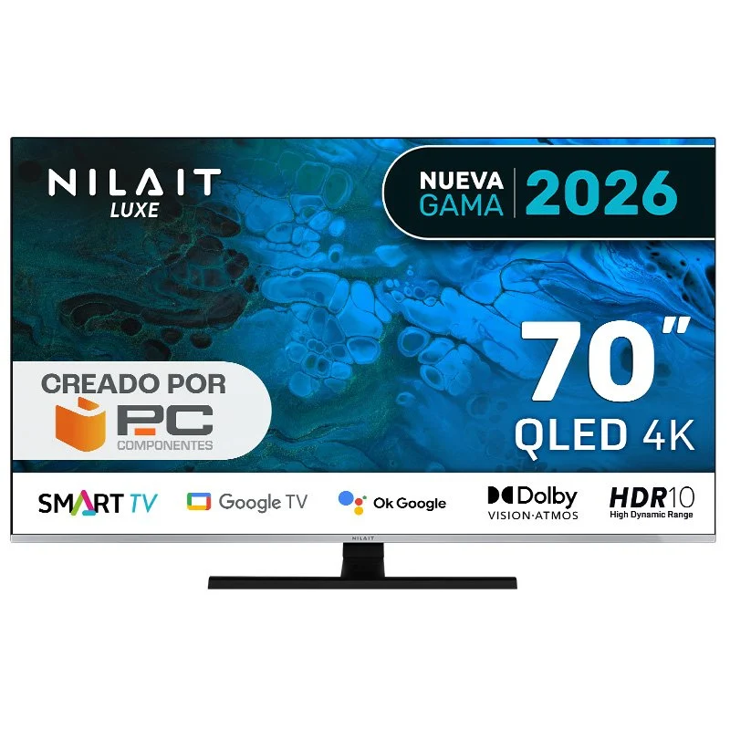 Imagen de Nilait Luxe 70UC8003S: TV QLED 70" 4K con Google TV y VRR en OfertitasTOP