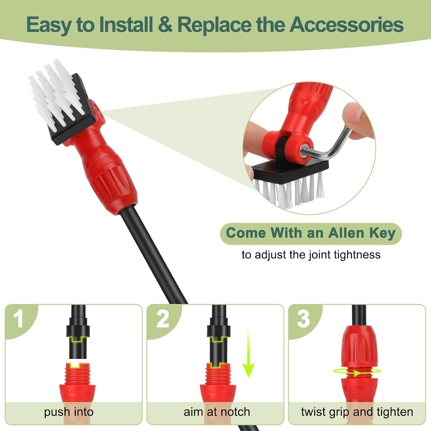 Detalle 2 de Hygger 6-in-1 Multipurpose Fish Tank Cleaning Kit