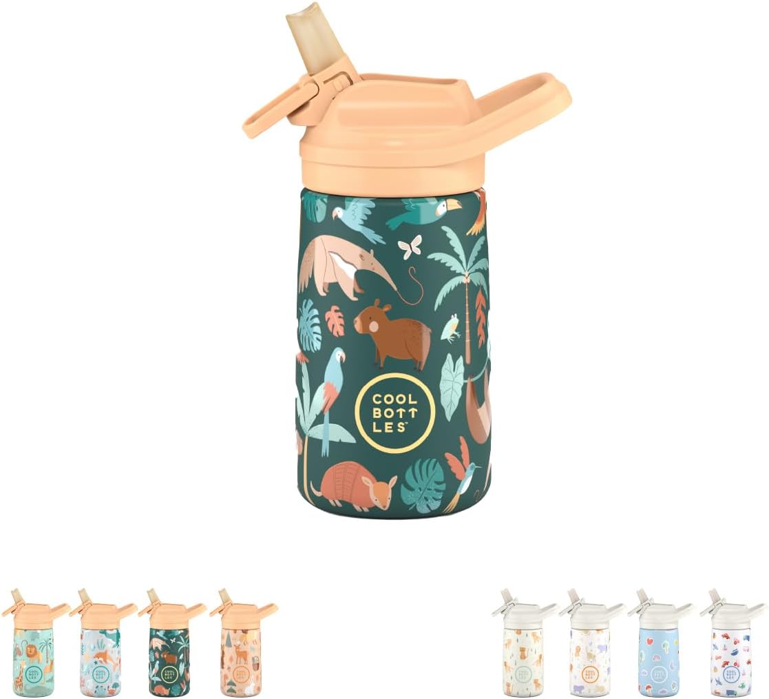 Thumbnail 1 de Cool Bottles CBKD35RR Rainforest Refuge – butelka termiczna 350 ml ze stali 18/8