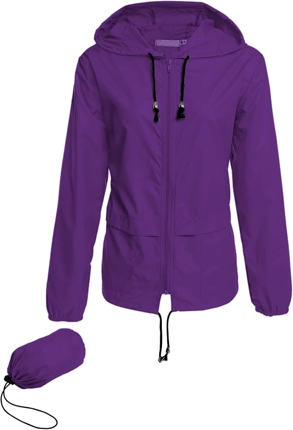 Thumbnail 6 de Lomon Women's Waterproof Jacket: Lightweight, Packable Raincoat for Outdoor Escapes