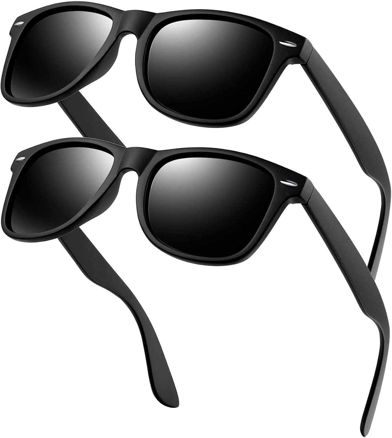 KANASTAL Lunettes de soleil polarisées 2 paires