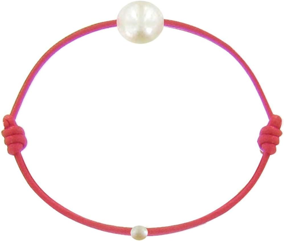 Thumbnail 6 de Les Poulettes Bijoux Bracciale Bambino Perla Bianca “Classics”