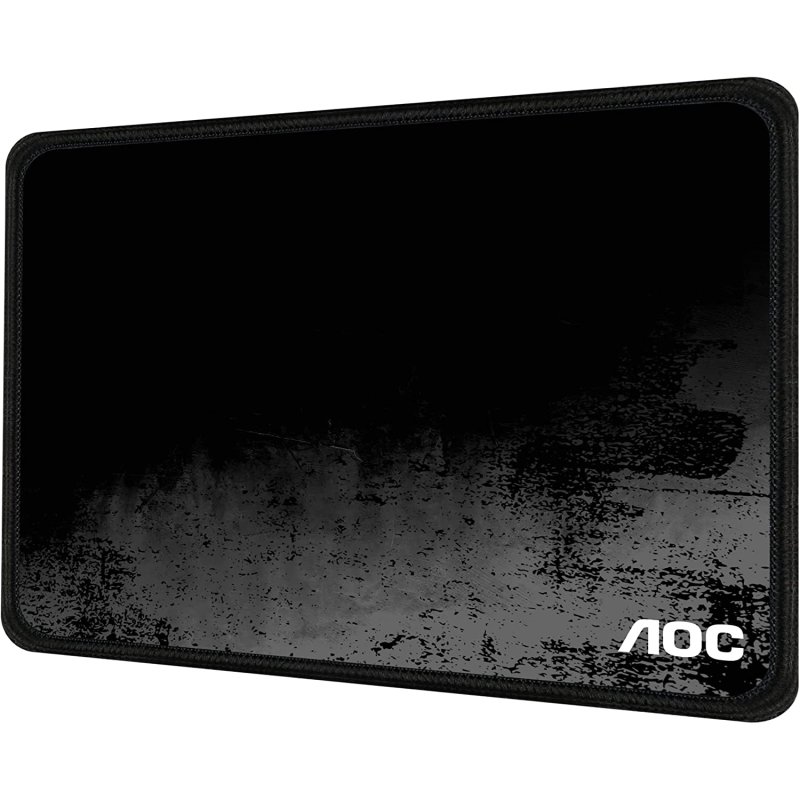 Detalle 1 de AOC MM300M Alfombrilla Gaming Negra: resistente, suave y con base antideslizante