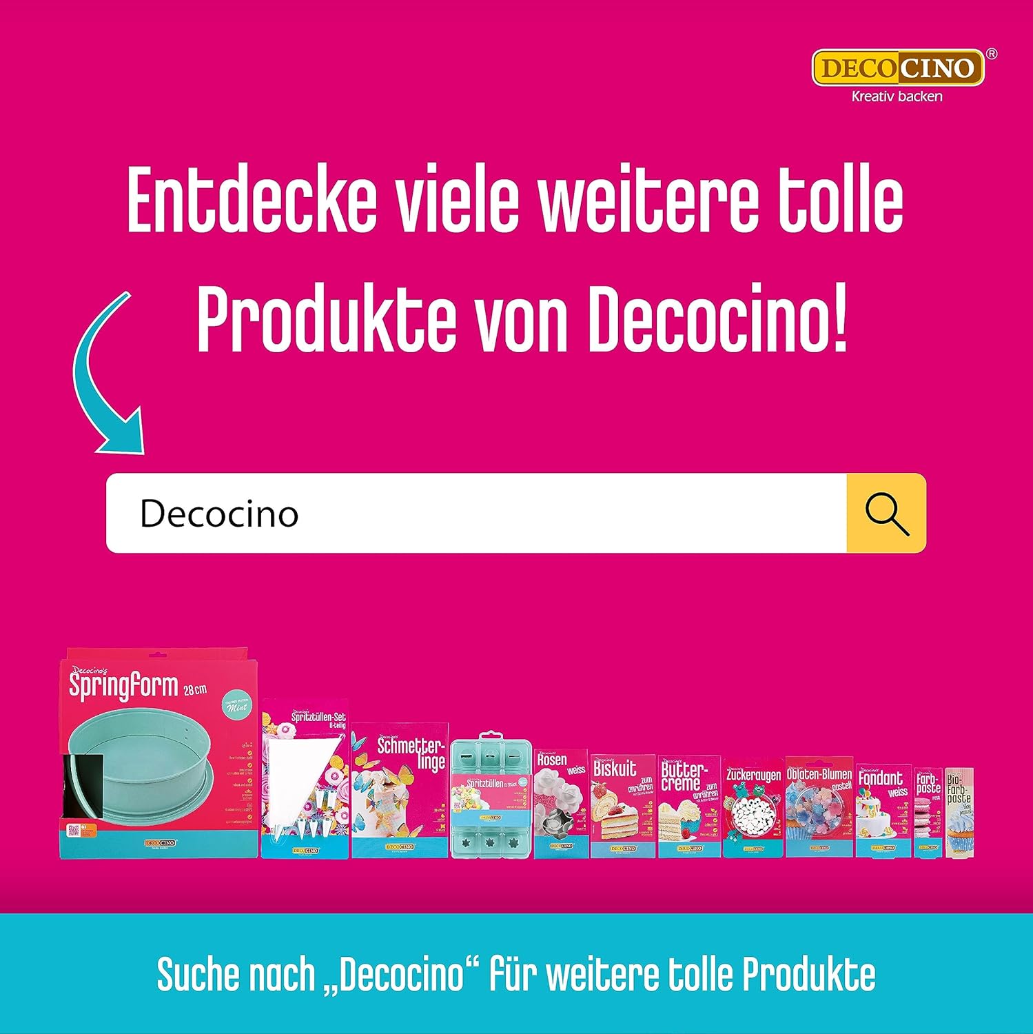 Thumbnail 4 de DECOCINO Fondant weiß – 1 Kilo Vorteilspack: vegan, palmölfrei und vielseitig einsetzbar