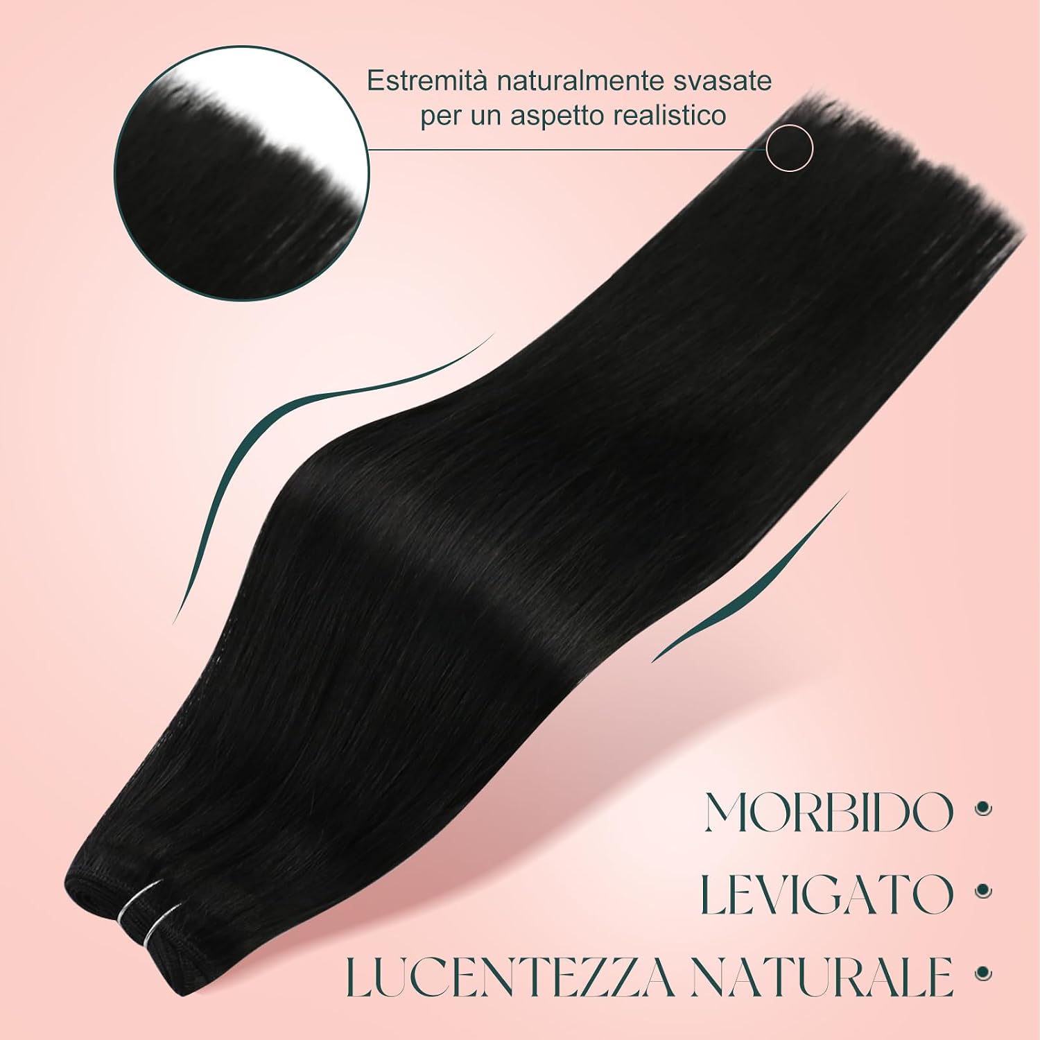 Thumbnail 4 de Easyouth Extension Capelli Veri 55cm 💇♀