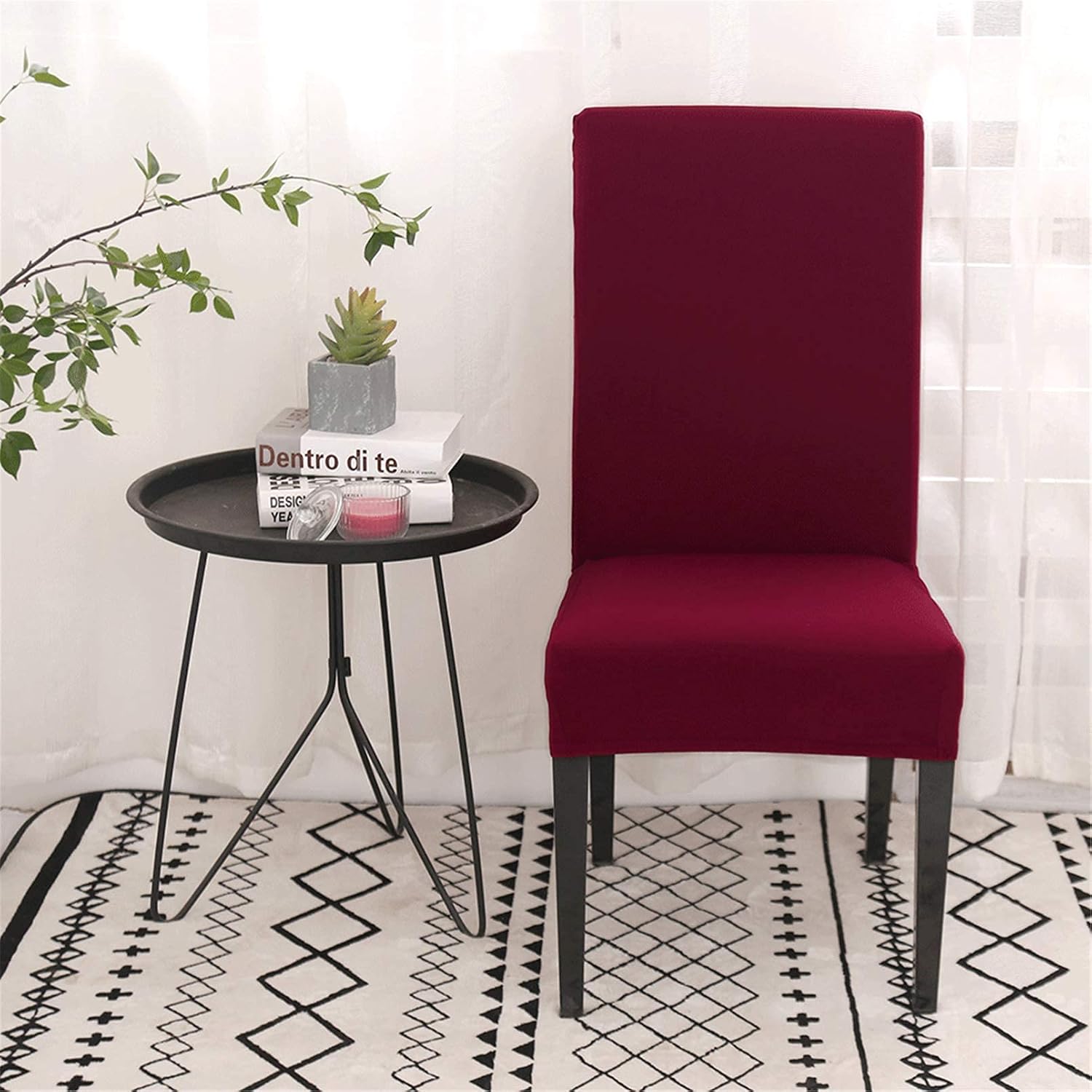 Detalle 2 de Housse de Chaise Extensible Lot 4/6 45–65 cm