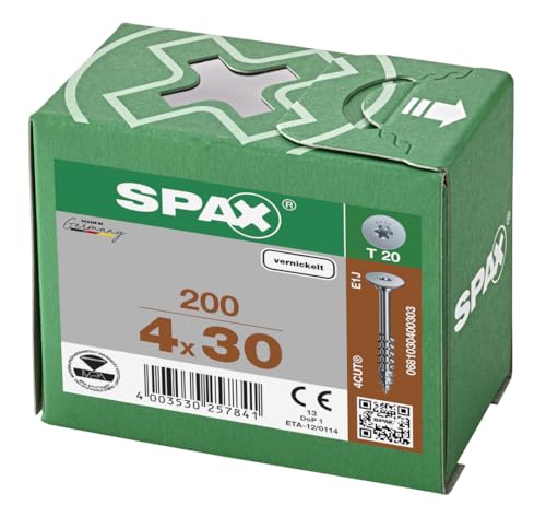 Thumbnail 5 de Spax 681030400303 T-STAR Plus 4CUT tête plate nickel 📏